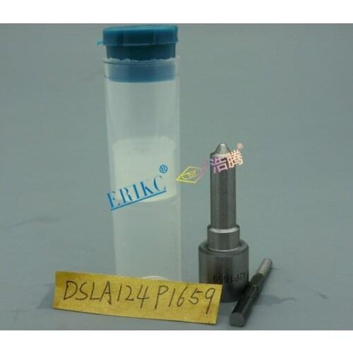 ERIKC auto spare part dispenser nozzle DSLA 124 P 1659 (0433175470) and common rail oil truck injector nozzle DSLA 124P1659