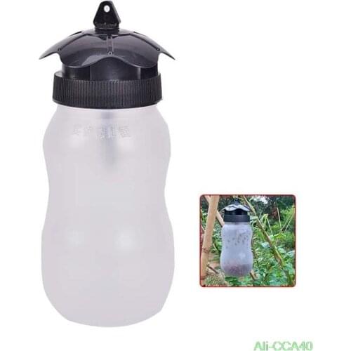 1PC Trap Fruit Fly Trap Fly Catcher White Plastic Outdoor Flies Garden Insect Portable Fruit Fly Trap Killer Insect