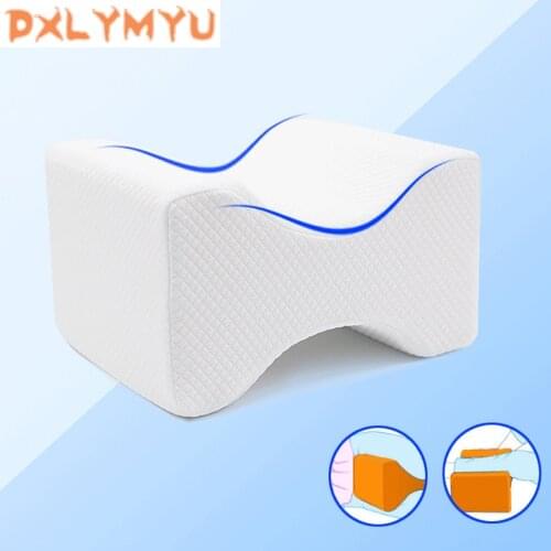 Memory Foam Knee Leg Pillow Bed Cushion Leg Pad Leg Shaping Pregnancy Body Pain Relief Sleeping Pillow