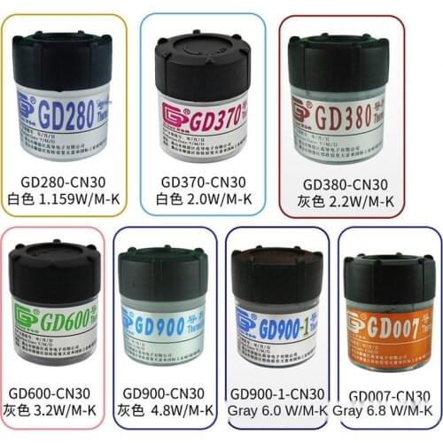 Grey Silicone Compound Thermal Paste Conductive Grease Heatsink For CPU GPU Chipset notebook Cooling with scraper