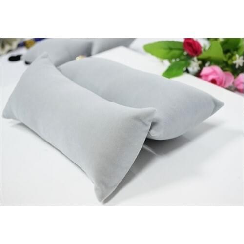 Suede Gray 30Cm * 7Cm Clock-Bracelet Pillow