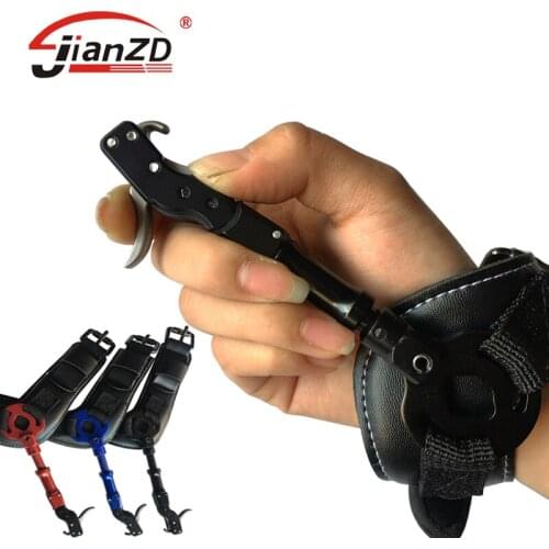 Hunting Archery Caliper Release Aid Compound Bow Archery Bow Release 360 Rotating Caliper Shooting Practice Bow Accessories