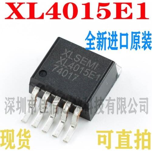 100% New Original 5pcs/lot High Quality XL4015 XL4015E1 TO263 IC