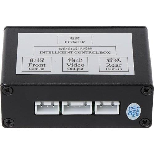 Car Reversing Camera Right-View Blind Zone System Intelligent Switching Front View Rear View Two-Way Control Box E7CA