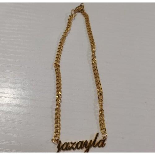 Personalize Name Bracelet Cuban Chain Custom Jewley Stainless steel