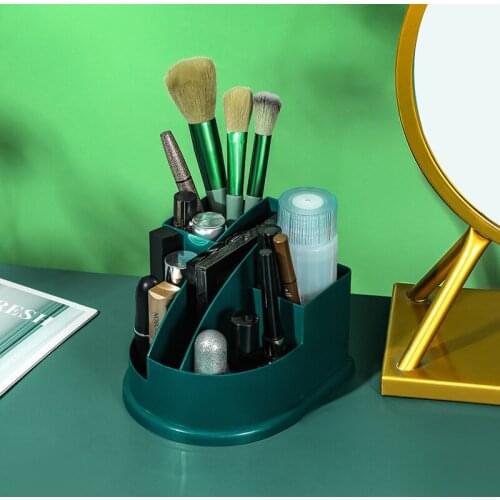 Cosmetic creative storage box desktop skin care products dresser dividing finishing box storage box