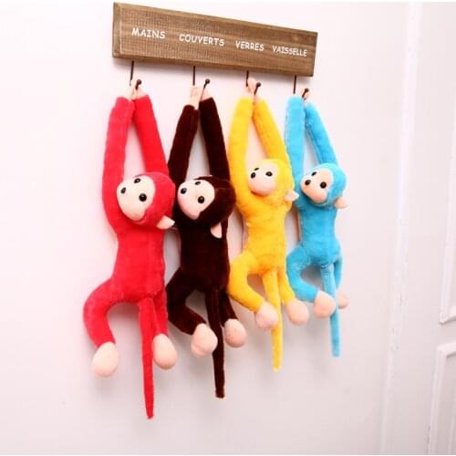 Disney Plush Stuffed Toys Long Arm Tail Monkey Dolls Kids Pillow Kawaii Peluches Cute Stuffed Toys Christmas Gifts for Children