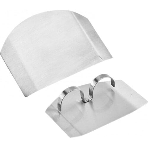304 Stainless Steel Vegetable Cutting Hand Gvegetable Cutting Two-finger Protector Guard Kitchen Tool