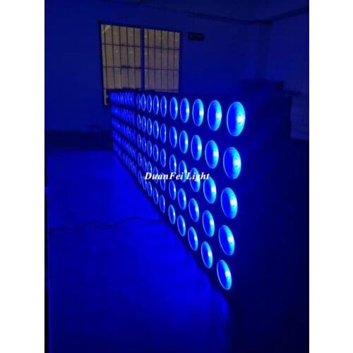 4pcs/lot with flightcase 4in1 Pack 5X5 Led Matrix Blinder DJ Light led matrix light beam
