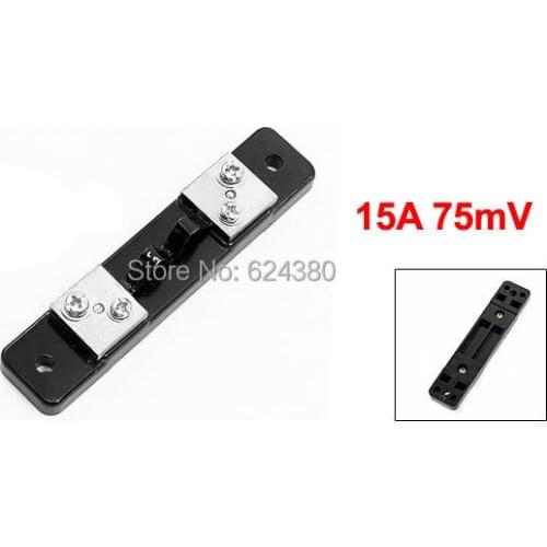 15A 10A 20A 30A 50A 75mV Current Shunt Resistor For DC AC Panel Analog Ammeter Digital Amp Meter FL-2
