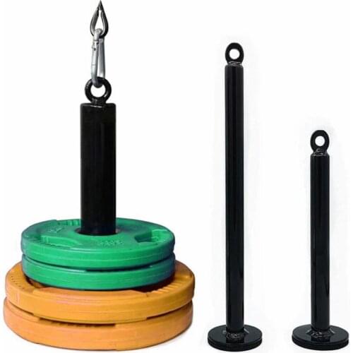 Weight Plates Loading Pin Gym Cable Tricep Pulldown Attachment Workout Equipment Sport Fitness Exercise Accessories