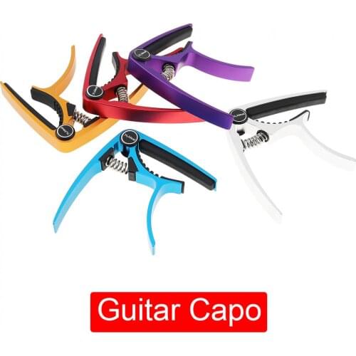 Lightweight Aluminum Musicians Recommended Capo for Acoustic Electric Classical Guitar Perfect for Banjo and Ukulele