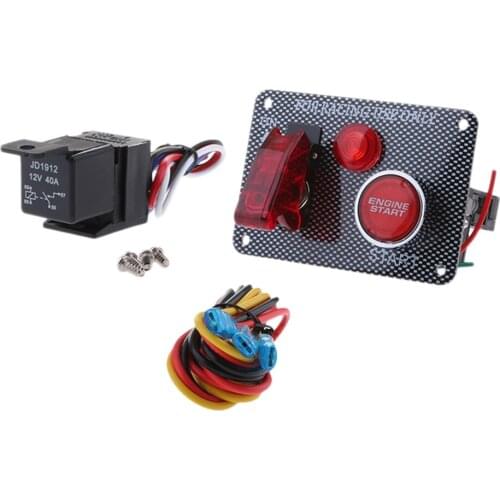 Universal Racing Ignition Switch Panel 12V Marine Boat Circuit Breaker