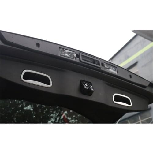 Tail Door Inner Handle Decorative Ring Cover Trim Sticker for Jeep Grand Cherokee 2011+ Car Accessories Interior Decoration