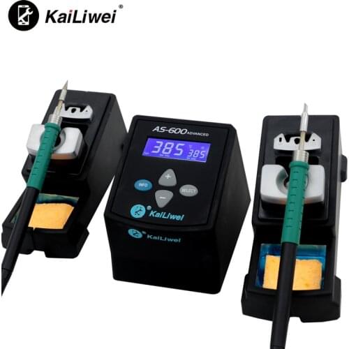 Precision Lead-Free Soldering Station 110/220v Smart 2.5S Rapid Heating Dual Channel Power Supply System