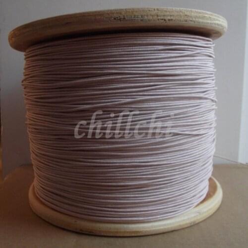0.1x100 shares of mining machine antenna Litz wire multi-strand copper wire polyester silk envelope envelope yarn 100m/lot