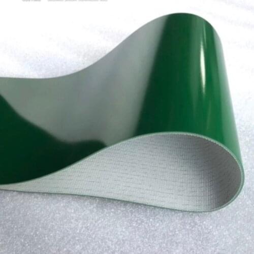 975x50x1MM Green PVC Conveyor Flat Belt Conveyor Climbing Belt