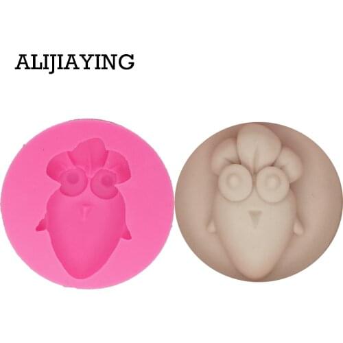 A1449 Vegetable radish Silicone Mold Sugarcraft Candy Fondant Molds Cake Decorating Tools Soap Resin Clay Chocolate Moulds