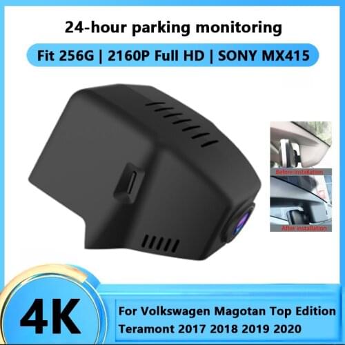 Driving Recorder Car Wifi DVR Camera For Volkswagen Magotan Top Edition Teramont 2017 2018 2019 2020 Car Dash Cam Video Recorder