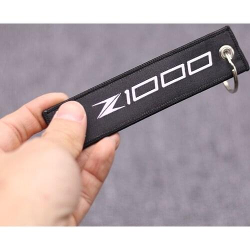 NEW Motorcycles Keychain Embroidery Keyring for Kawasaki Z1000 Z 1000 Motorcycles Scooters Key Chain Ring