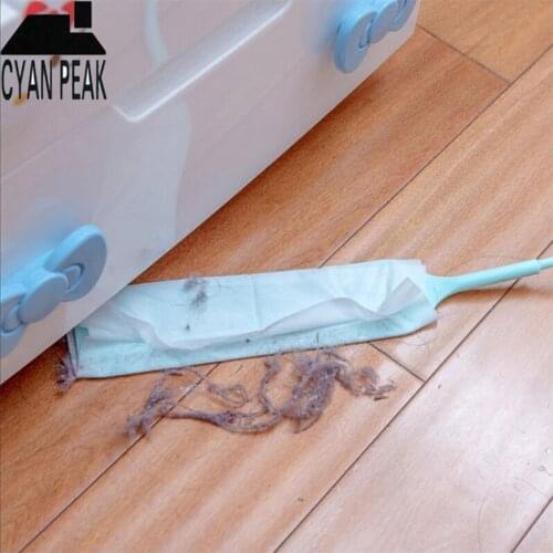 Long Handle Household Merchandises Detachable Cleaning Duster Venetian Blinds Dust Non-woven Dust Cleaner Sofa Bottom Door Clips