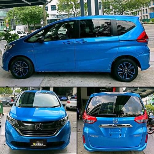 CARBINS Hot Sale New Arrival 1.52*18m Size Light Blue Color Air Aubble Free Vinyl Wrapping Film For Full Body