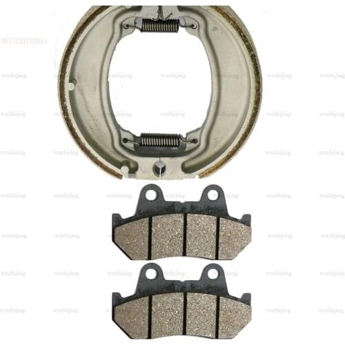 Disc Brake Pads Shoe for HONDA CN 250 L M Helix (90-93) Front Rear