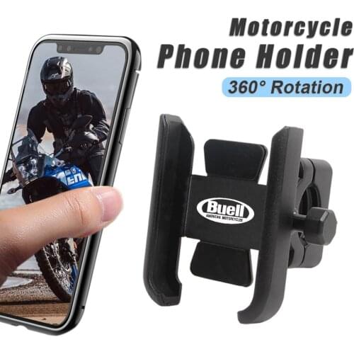 For Buell 1125CR M2 CYCLONE Ulysses Lightning XB9S/XB12S Blast Motorcycle Handle Bar Mobile Phone Bracket GPS Stand Holder