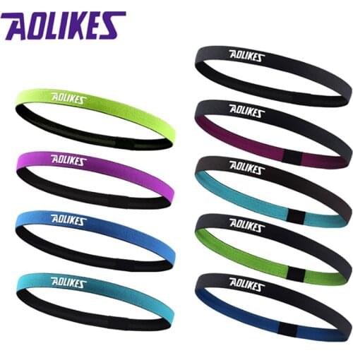 Women Men Yoga Hair Bands Sports Headband Anti-slip Elastic Sweatband Yoga Running Biking Headscarf Outdoor Sport Hairband