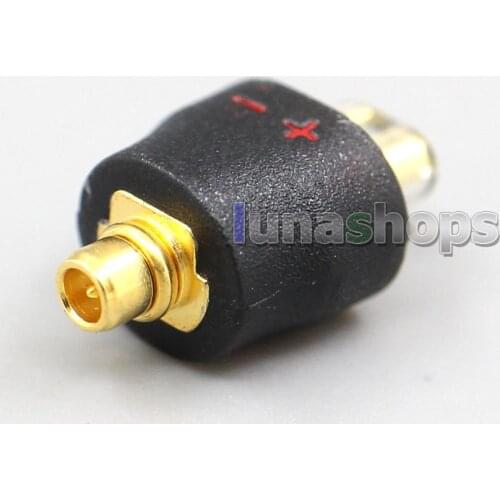 LN006514 MMCX Male to 0.78mm Female Converter Adapter For UE11 UE18 pro QDC Gemini Gemini-S Anole V3-C V3-S V6-C