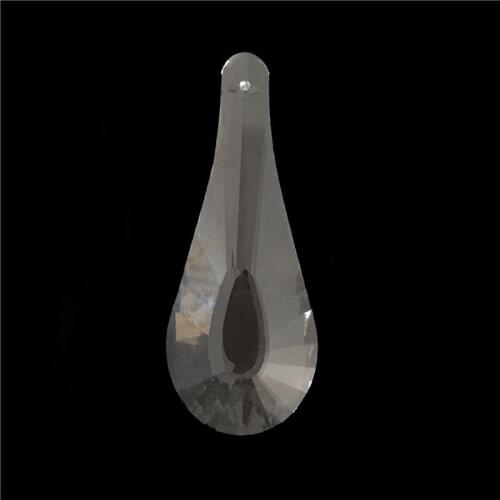 Best Quality 76mm 200pcs,500pcs Punctuation Shape Shinning Hanging Drops Glass Trimming Pendant Crystal Chandelier Parts