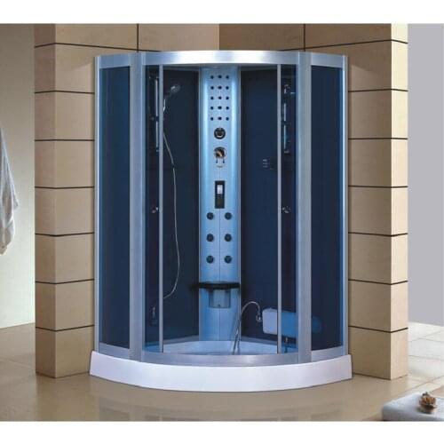 1200X1200X2250mm Luxury Steam Shower Cabin Bathroom Shower Enclosure Multi-Functional Wet Sauna Room YS529