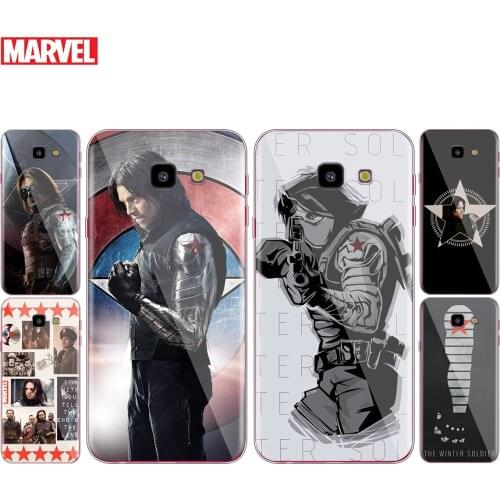Transparent Cover Marvel Winter Soldier White Wolf For Samsung Galaxy J8 J7 J6 J5 J4 J3 J2 Duo Prime Plus Core 2018 Phone Case