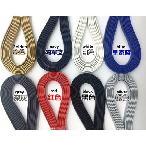 High Quality 130cm Flat Genuine Sheepskin Leather Shoelaces Soft Luxury Goatskin Shoe Laces For Sneakers & Boost