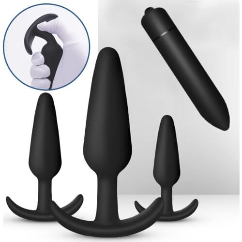 Safe Silicone Anal Plug Dildo Vibrator Sex toys for Men Women Prostate Massager Butt Plugs Intimate Goods Adults Gay Product