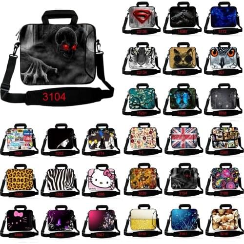 10 11.6 12 13.3 14 15 17 Inch Computer Laptop Bag Notebook Tablet Sleeve Bags Case Messenger Shoulder unisex men women Durable
