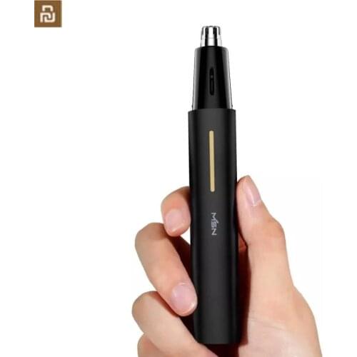 Youpin MSN H3 Double Cutter Head Hair Trimmer Electric Nose Hair Trimmer Rechargeable Hair Removal Eyebrow Trimmer