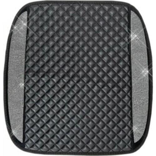 Universal Car Seat Cover Summer Front Seat Mat Back Bling Rhinestone Vehicles Mat Interior Decor Cushion Accessories Set G7X5