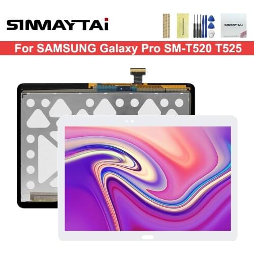 Sinmaytai T520 LCD For Samsung Galaxy Pro T520 SM-T520 T525 SM-T525 LCD Display Matrix Touch Screen Digitizer Sensor Assembly