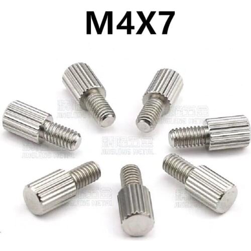 10PCS M4x7mm Stainless Steel Adjustment Screw Cabinet telescope Fine Adjustment Screw