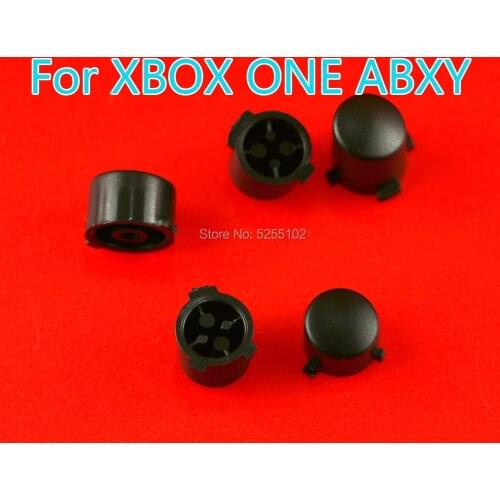 30sets ABXY Buttons Mod Kit Black Plastic ABXY +Guide Buttons Shell For Xbox One xboxone Wireless Controller