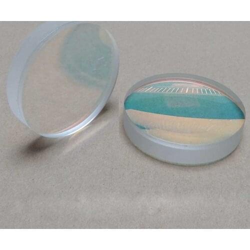 62mm Optical Glass Focal Length 220mm Doublet Achromatic Plano Convex Lens DIY Astronomic Telescope Objective Lens 2PCS