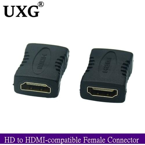HD To HDMI-compatible Female Connector Extender HDTV HD Cable Cord Extension Adapter Converter 1080P