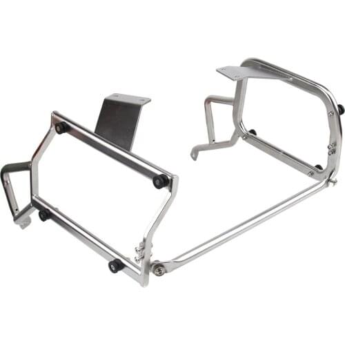 For Loncin Promise 650DS Motorcycle Stainless Steel Accessories Modified Rear Shelf Side Box Bracket Tail Box Bracket