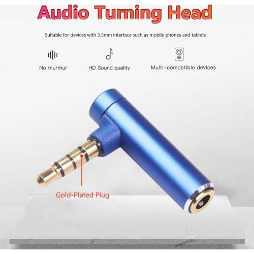 3.5mm Audio Converter Adapter Connector Male To Female Audio Converter Earphone Microphone Jack Cable Connector