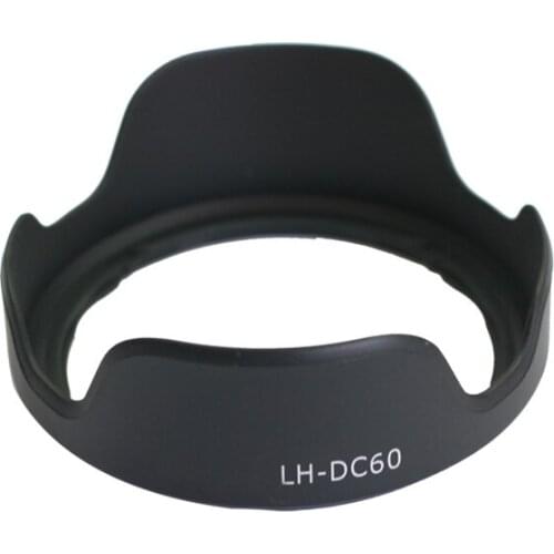 10pcs/lot Lens Hood For LH-DC60 for Canon Powershot SX50 HS SX40 HS SX30 IS SX20 SX10