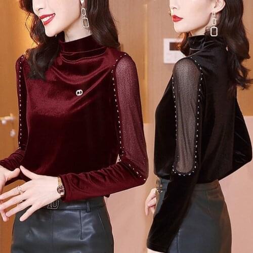 Plus Size Tops Women Blouse 2021 New Spring Autumn Long Sleeve Blouse Office Ladies Shirt Blusas Mujer Femme Clothing X488