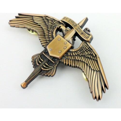 BRONZE US MARINE SPECIAL OPERATOR INSIGNIA MARSOC BADGE WINGS Military Store 5605101