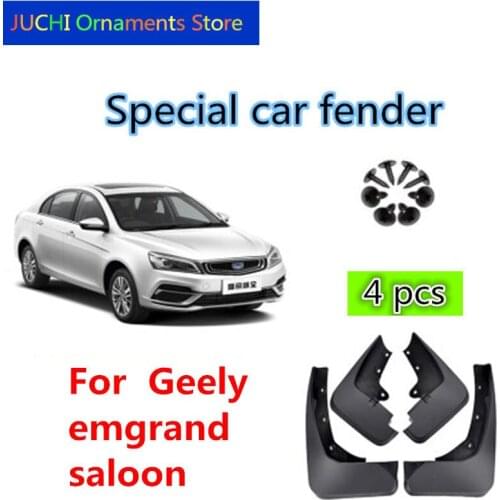 Car Fender Mudguard Splash Flaps Mud Guard Mudflap Accessories for Geely emgrand EC7 , EC715 ,EC718, emgrand saloon