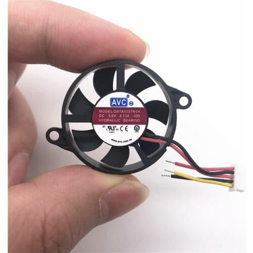 AVC DATA0307R5H-002 3007 30MM 3CM Circular Fan 30*30*7mm 5v 0.65w LED Cooling Fan laptop Fan Silent